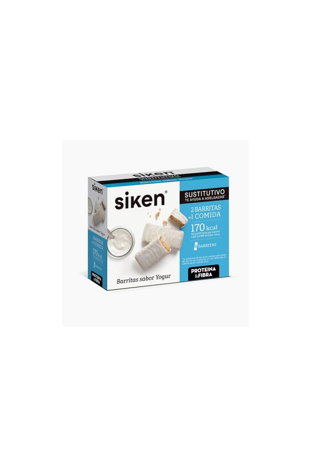 Siken Yogur Bars 8 Units