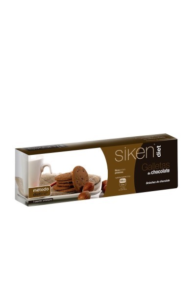 Siken Diet Chocolate Cookies 15 Units