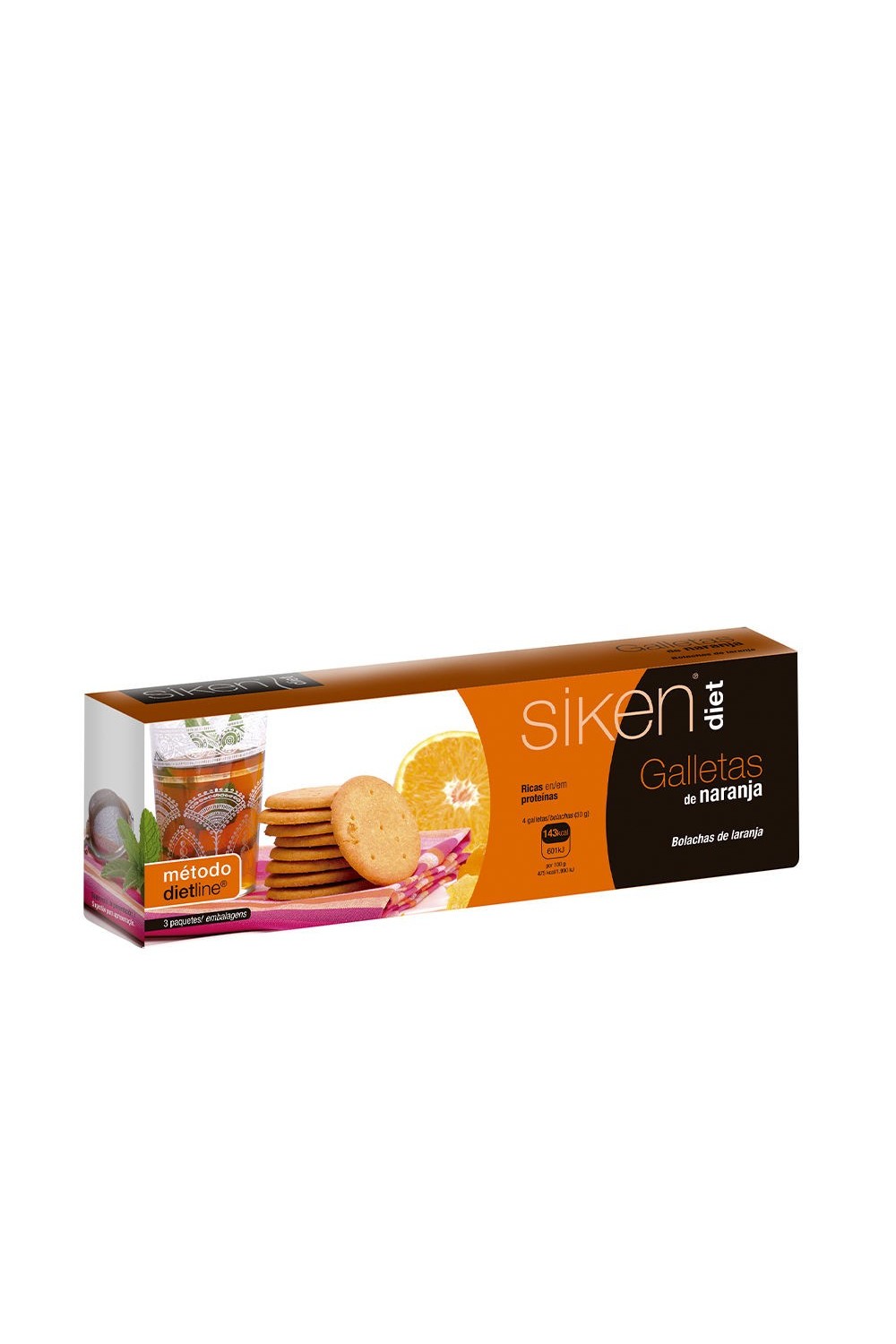 Siken Orange Biscuits 15 Units