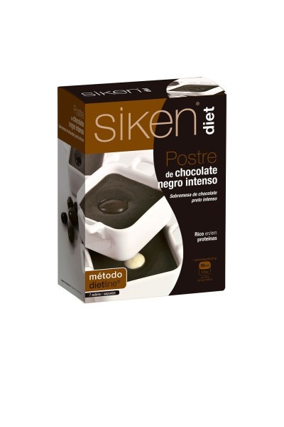 Siken Diet Intense Dark Chocolate Dessert 7 Sachets