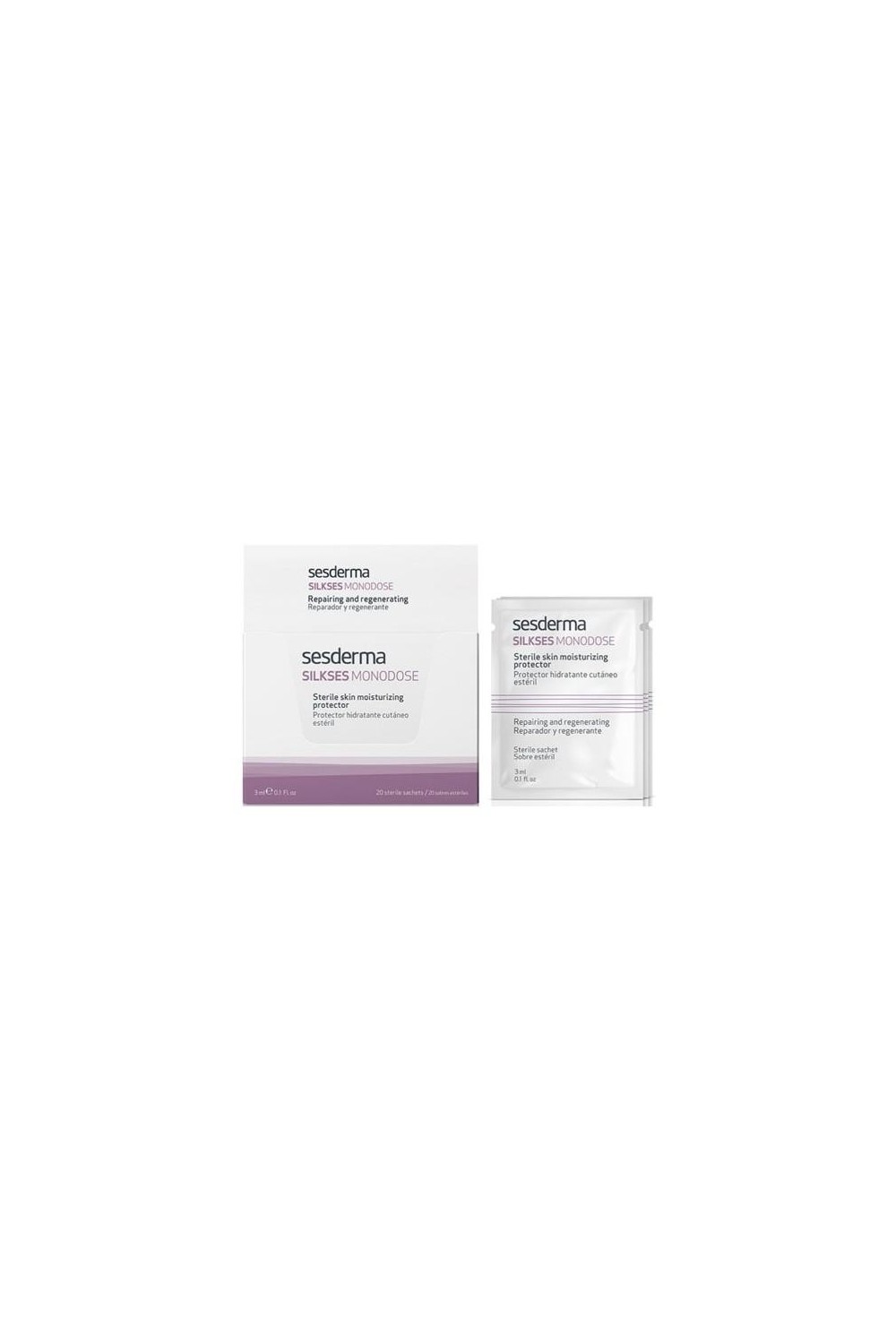 Sesderma Silkses Protective Skin Moisturiser 3ml X 20 Single Doses