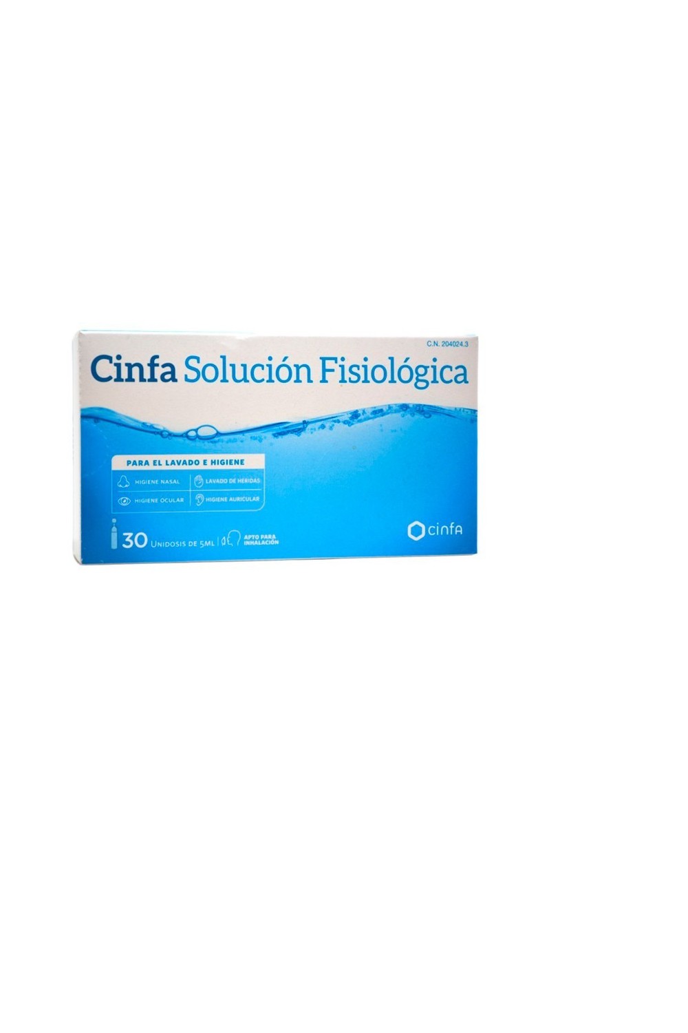 Cinfa Physiological Solution 20 Units