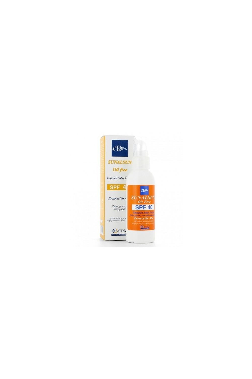 Sunalsun Oil Free Protección Alta Fp40 75ml Cdm