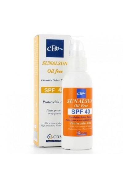Sunalsun Oil Free Protección Alta Fp40 75ml Cdm