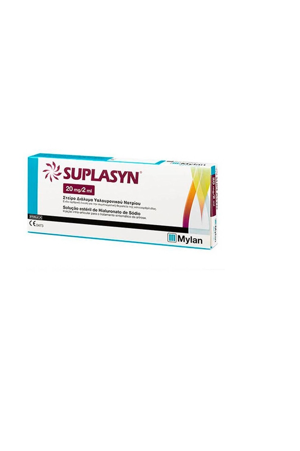 Suplasyn Prefilled Syringe Sodium Hyaluronate 20mg/2ml