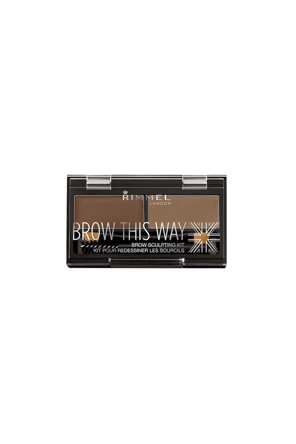 RIMMEL LONDON - Rimmel Brow This Way Eyebrow Sculpting Kit 003 Dark Brown