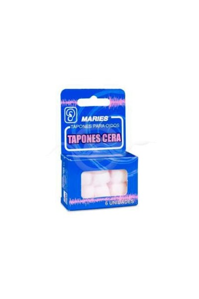 Maries Odour Wax Stoppers 6 Uts