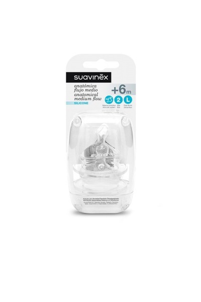 Suavinex Teat Silicone Anatomical T2l 2 U