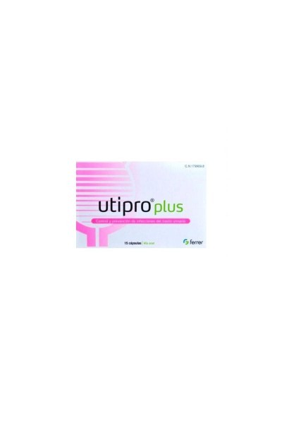 Ferrer Utipro Plus 15 Cápsulas