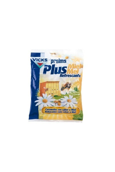 Vicks Praims Plus Honey Refreshing Candies 72g