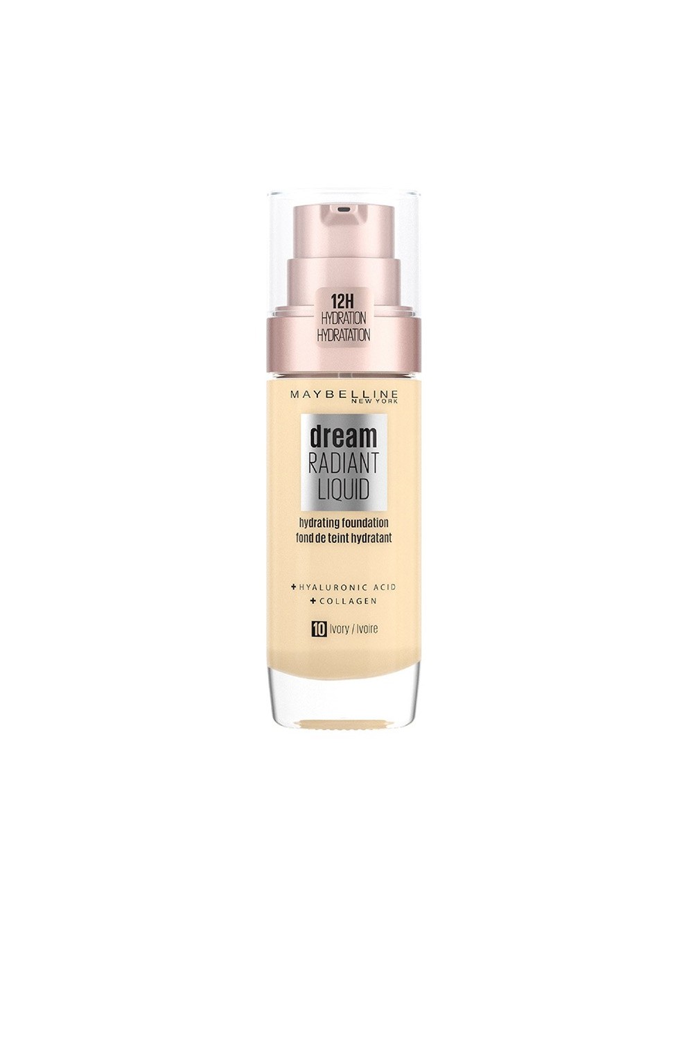 Maybelline Dream Satin Liquid Foundation & Serum 10 Ivory 30ml