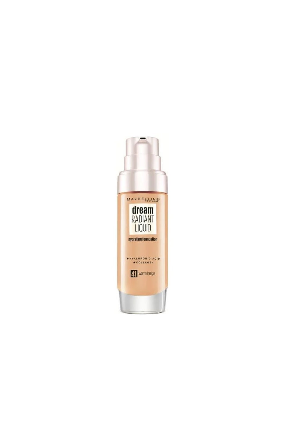 Maybelline Dream Satin Liquid Foundation & Serum 41 Warm Beige 30ml