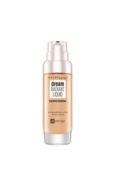 Maybelline Dream Satin Liquid Foundation & Serum 41 Warm Beige 30ml