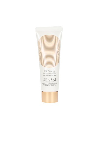 Sensai Silky Bronze Cellular Protective Cream For Face Spf50 50ml