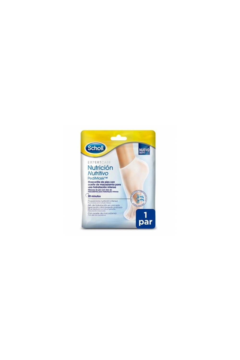 Scholl Nourishing Foot Mask 1 Pair