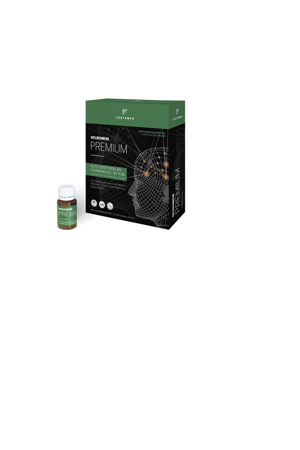 Herbora Neuromem Premium 20 Viales