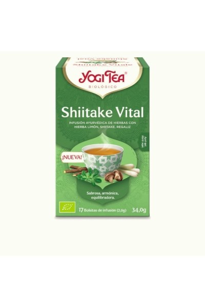 Yogi Tea Shiitake Vital 17 Bolsitas