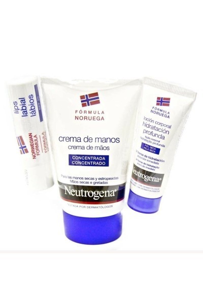 Neutrogena Scented Hand Cream 50ml + Lip Care Spf 20 4.8g