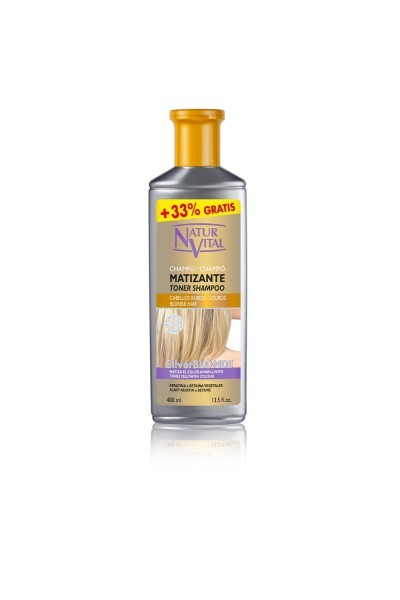 Naturvital Silver Blonde Mattifying Shampoo 400ml