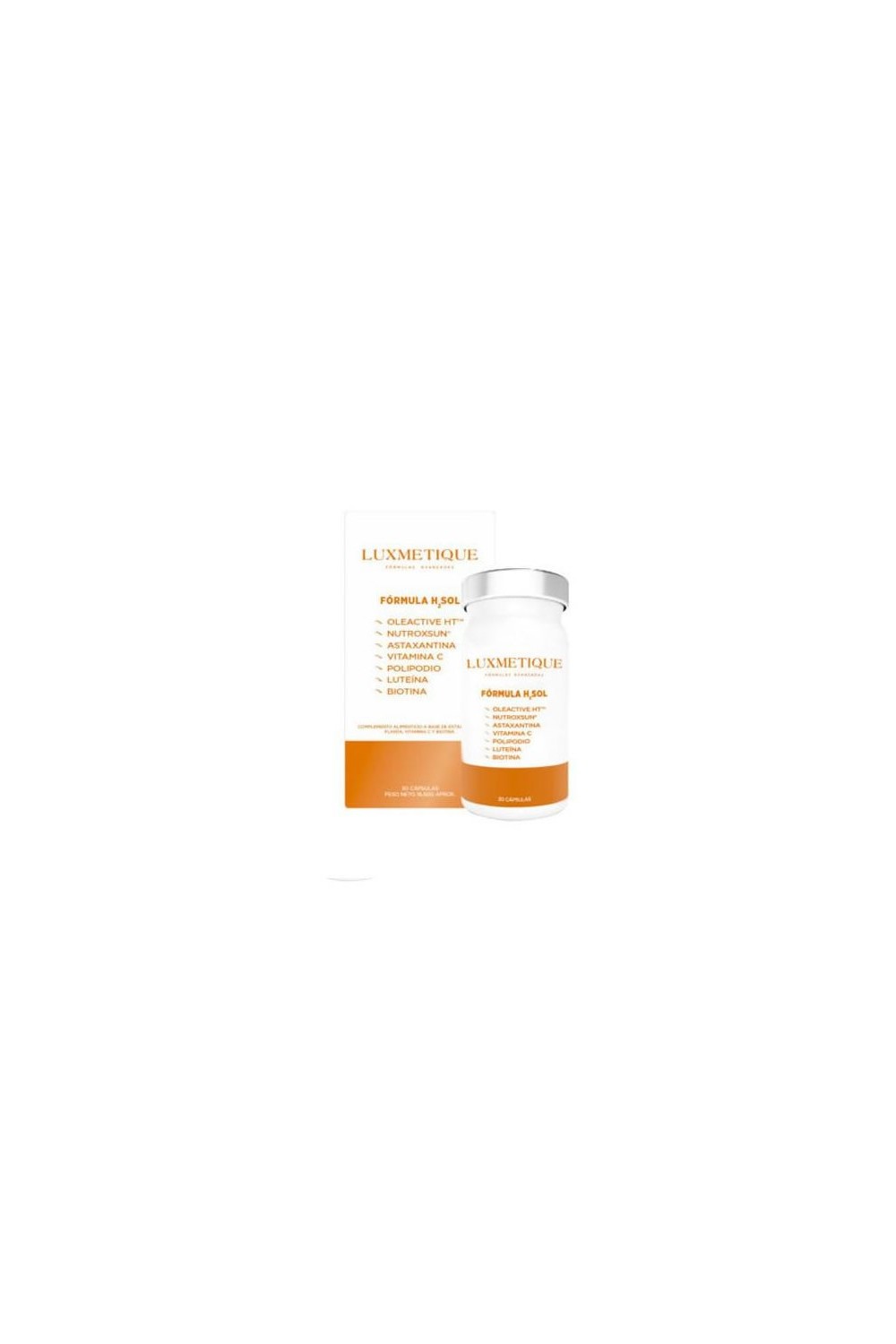 Luxmetique H2 Sol Formula 30 Capsules