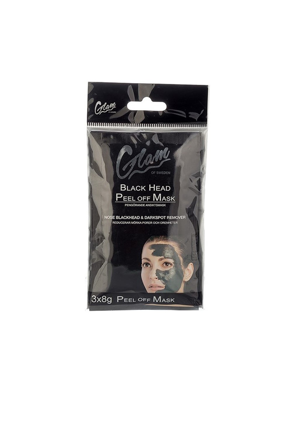 Glam Of Sweden Mask Black Head Peel Off 3 X 8g