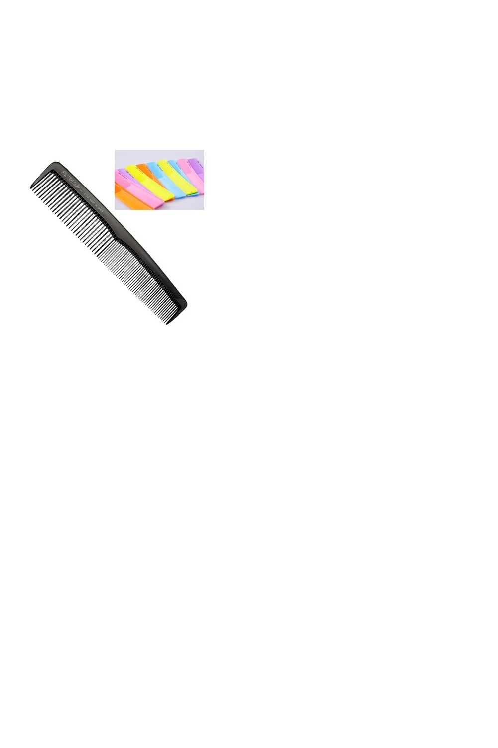 Eurostil Batidor Color Peine Color 19 5cm Recto Profesional 1un