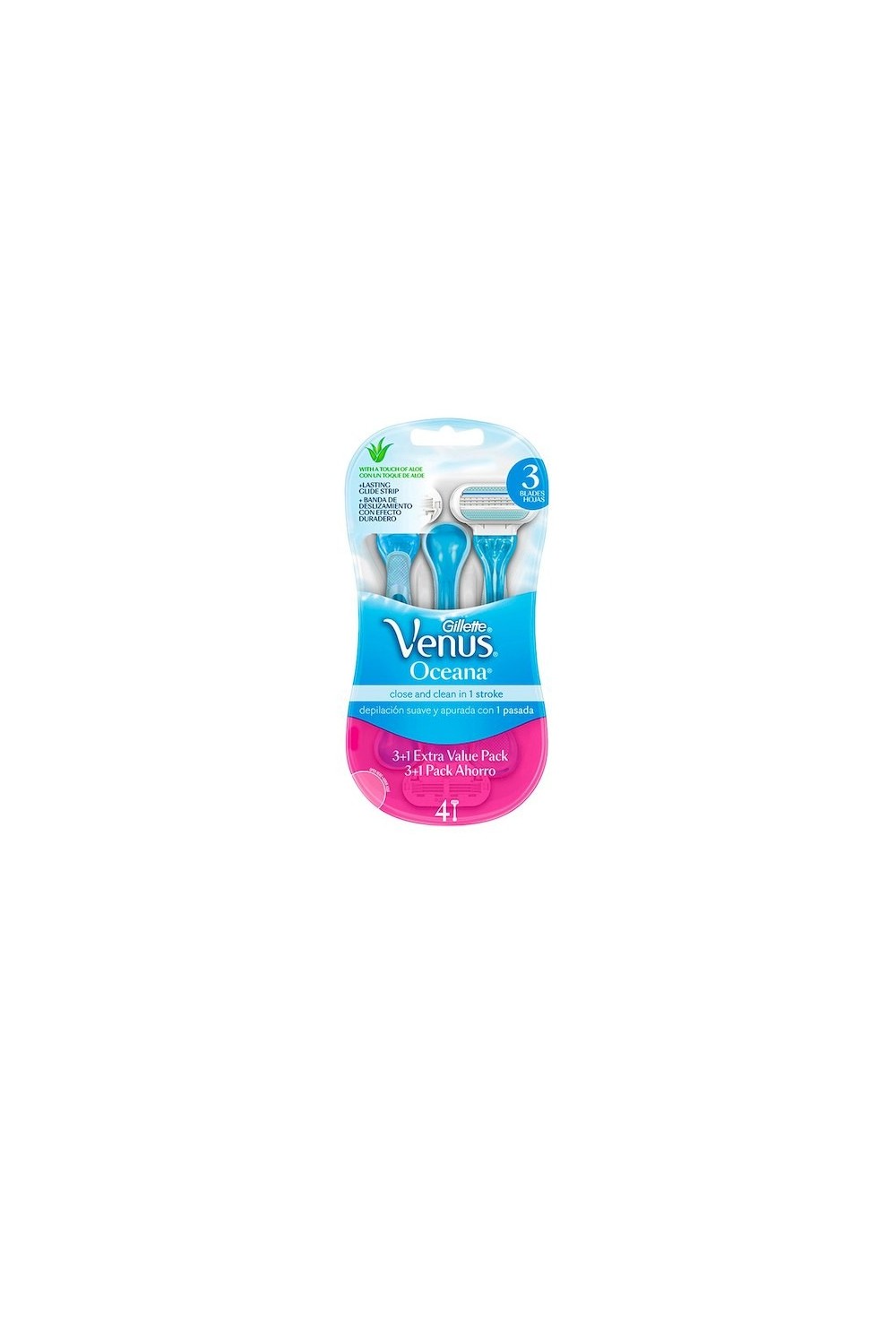 Gillette Venus Oceana Razor 4 Units