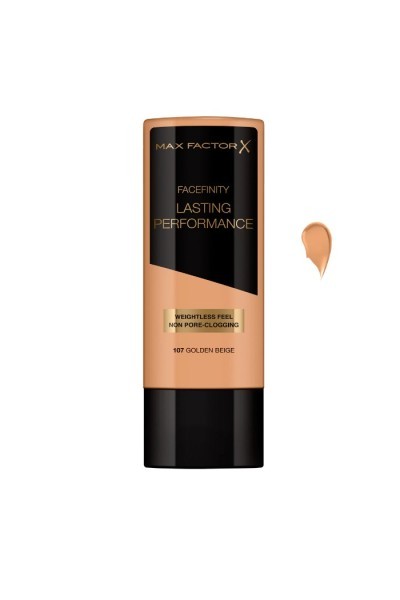 Max Factor Facefinity Lasting Performance Liquid Foundation 107 Golden Beige