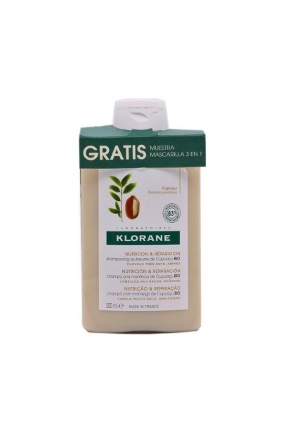 Klorane Organic Cupuaçu Butter Shampoo 200 ml