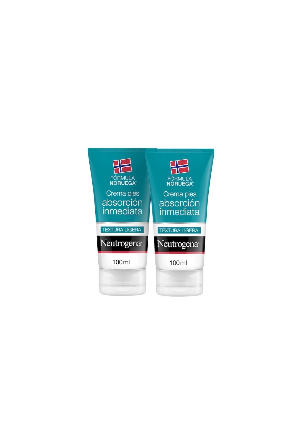 Neutrogena Immediate Absorption Foot Cream 2x100ml