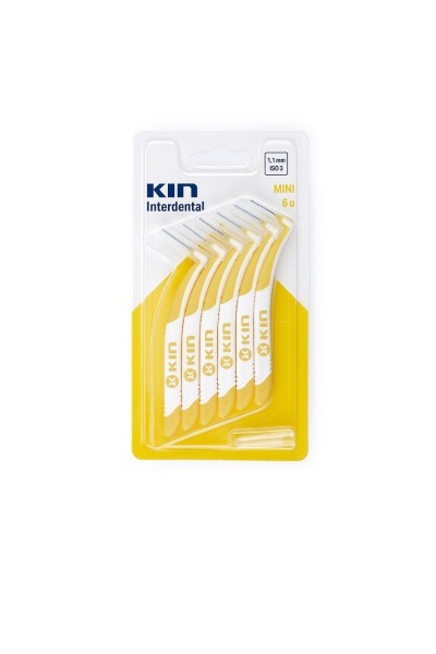 Kin Interdental Brush Mini 1.1mm 6 Pieces