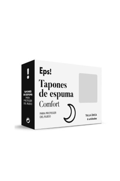 Eps Comfort Foam Ear Plugs 6pcs