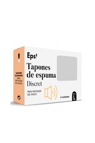 Eps Foam Ear Plugs Discret 6 Units Size L