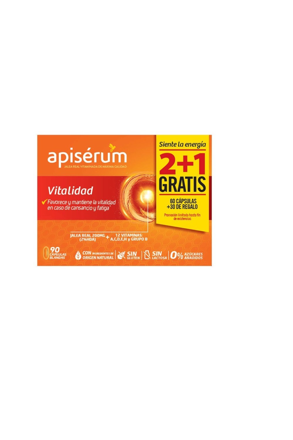 APISÉRUM - Apiserum Vitaminate 3 X 30 Capsules