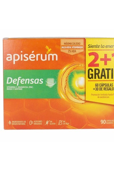 APISÉRUM - Apisérum Defenses Pack 3 months 90 capsules