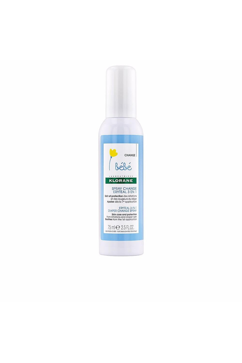 Klorane Baby Change Spray Eryteal 3 in 1 75 ml