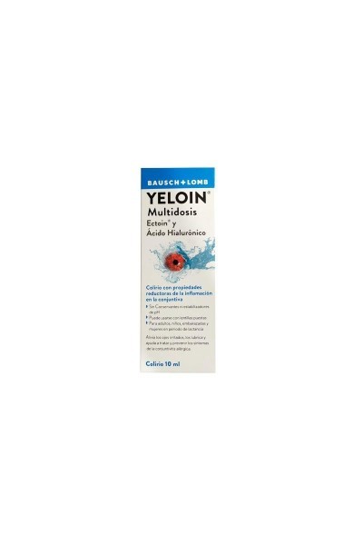 BAUSCH+LOMB - Yeloin Ophthalmic Solution 2% 10ml
