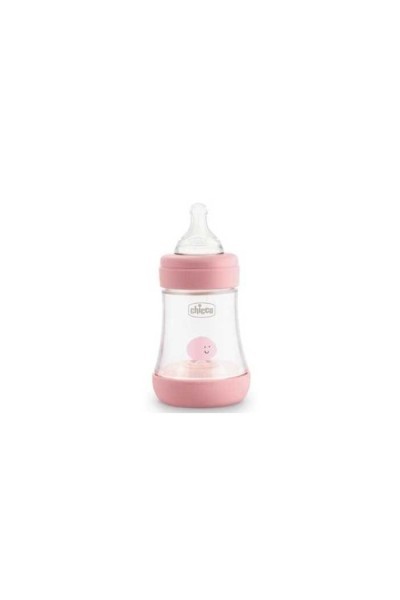 Chicco Bottle Perfect5 0M+150ml Pink Silicone