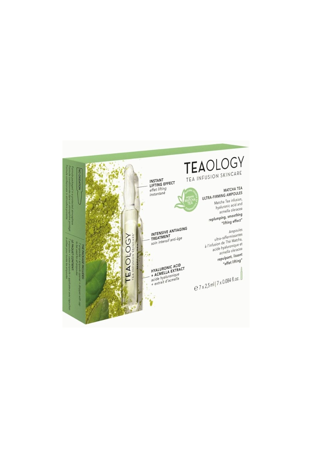Teaology Matcha Tea Ultra-Firming Ampoules 2,5x7ml