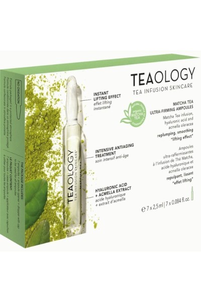 Teaology Matcha Tea Ultra-Firming Ampoules 2,5x7ml