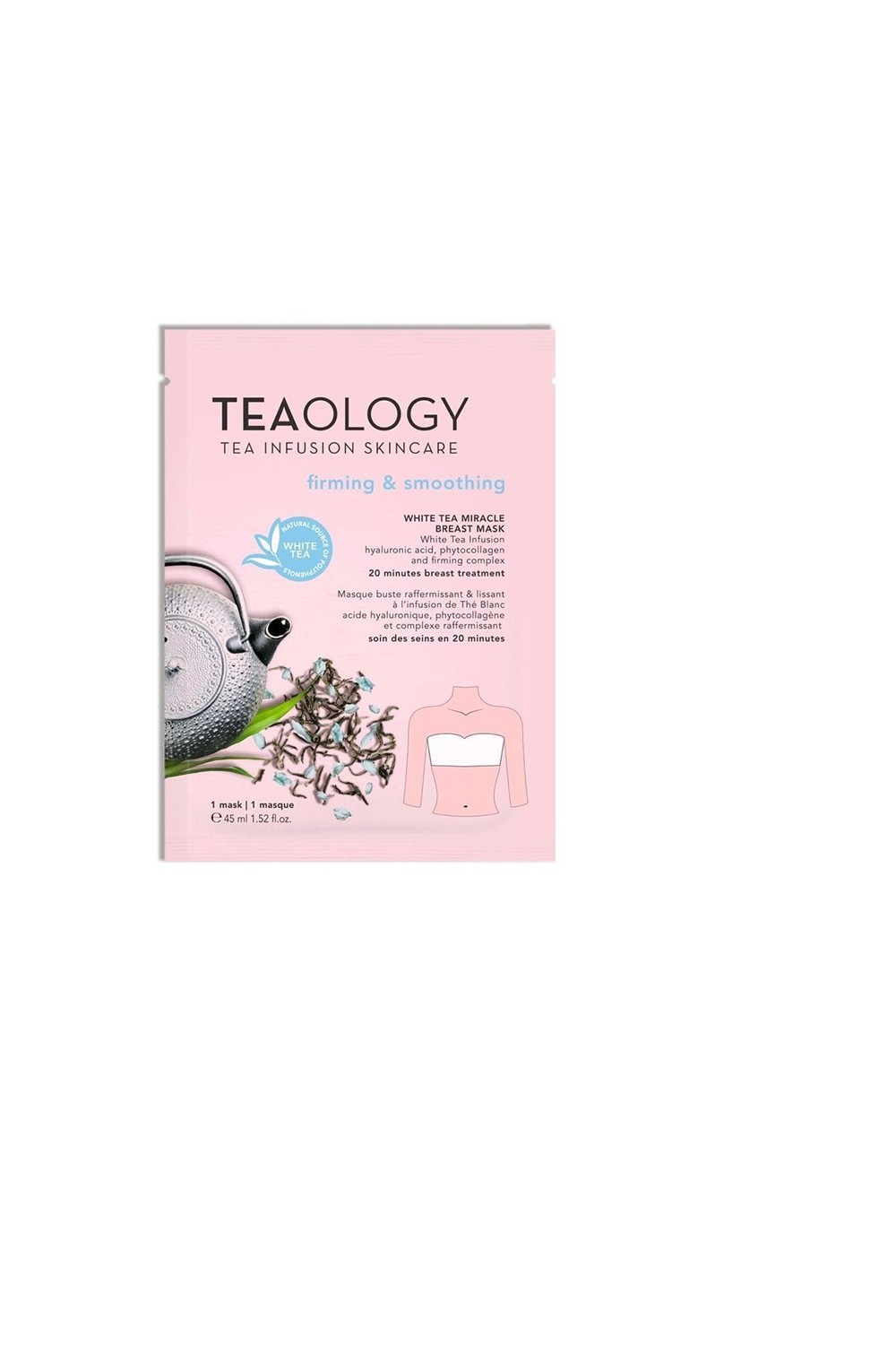 Teaology White Tea Miracle Breast Mask  Firming & Smoothing 45ml