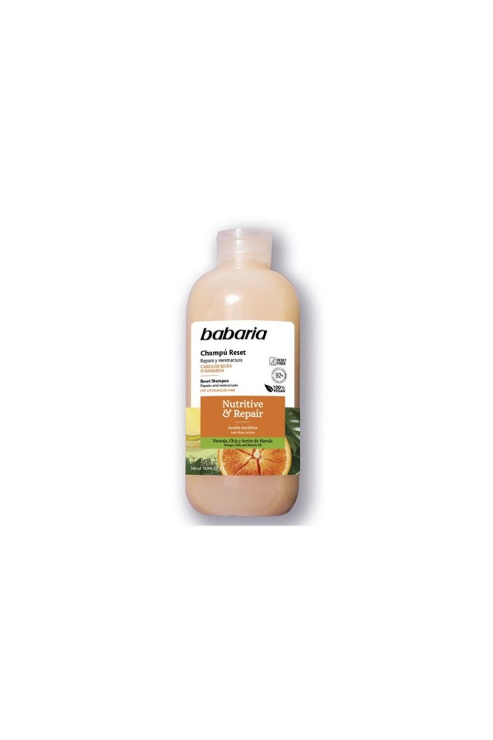 Babaria Reset Nutritive & Repair Shampoo 500ml