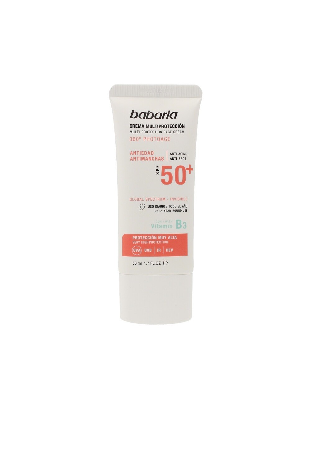 Babaria Solar Multiprotection Anti-SPot Cream Spf50 50ml