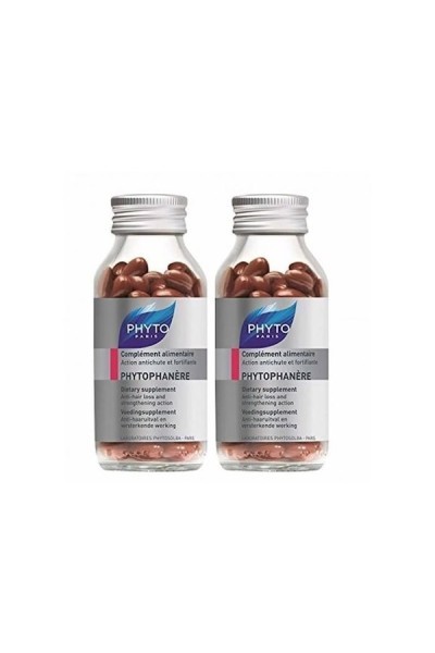 Phyto Paris Phytophanére Hair And Nails 2x120 Capsules