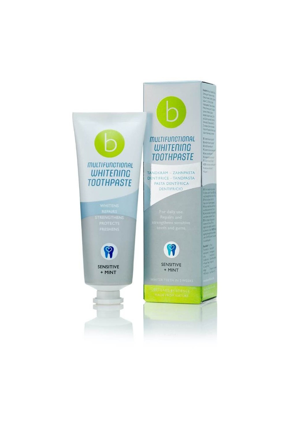 Beconfident Multifunctional Sensitive Mint Whitening Toothpaste 75ml