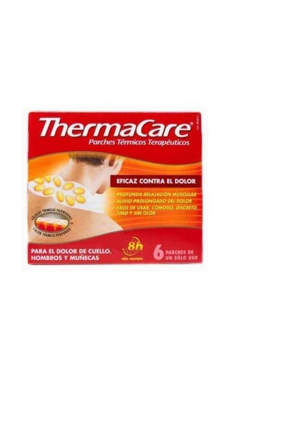 Thermacare Thermal Patches Terapeutic Neck Shoulders & Dolls 6 Units