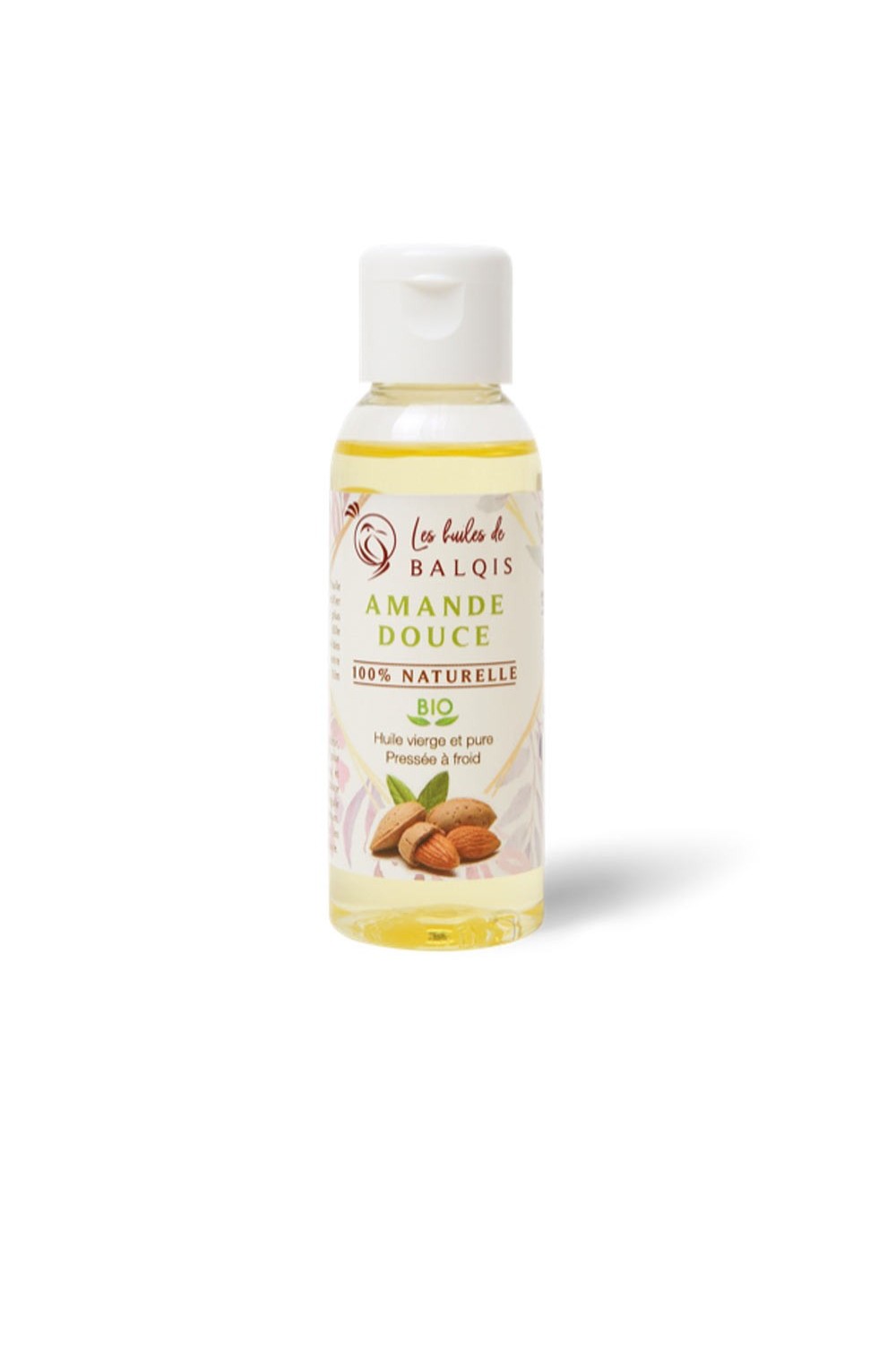 Les Huiles De Balquis Amande Douce 100% Organic Virgin Oil 50ml