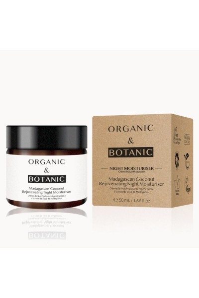 Organic & Botanic Madagascan Coconut Rejuvenating Night Moisturiser 50ml