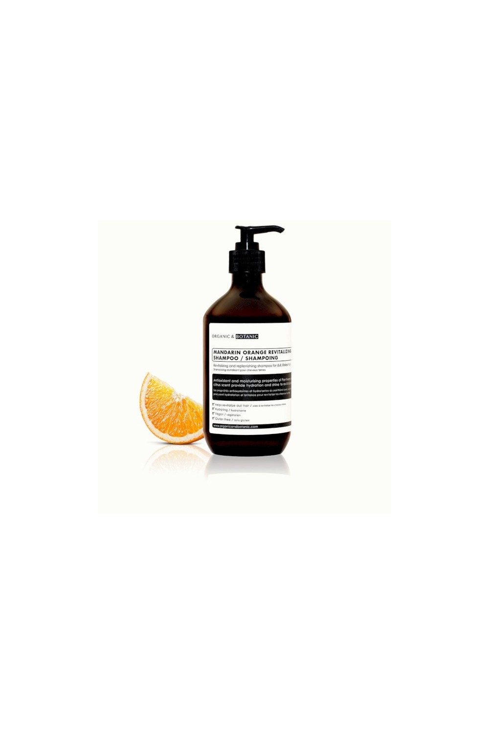 Organic & Botanic Mandarin Orange Revitalizing Shampoo 500ml