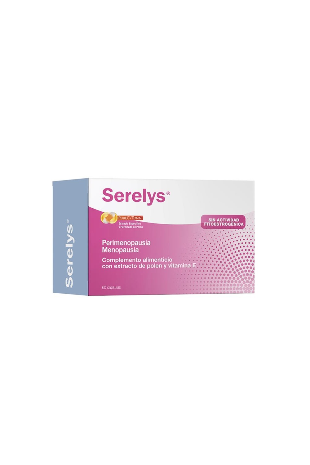 Serelys Perimenopausia Menopause Food Supplement 60 Capsules